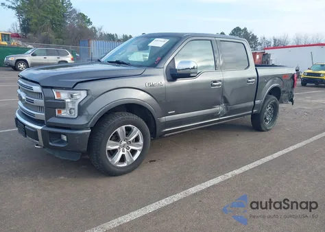 2016 Ford F-150 Platinum из США, поврежденный, VIN 1FTEW1EG7GFC39133